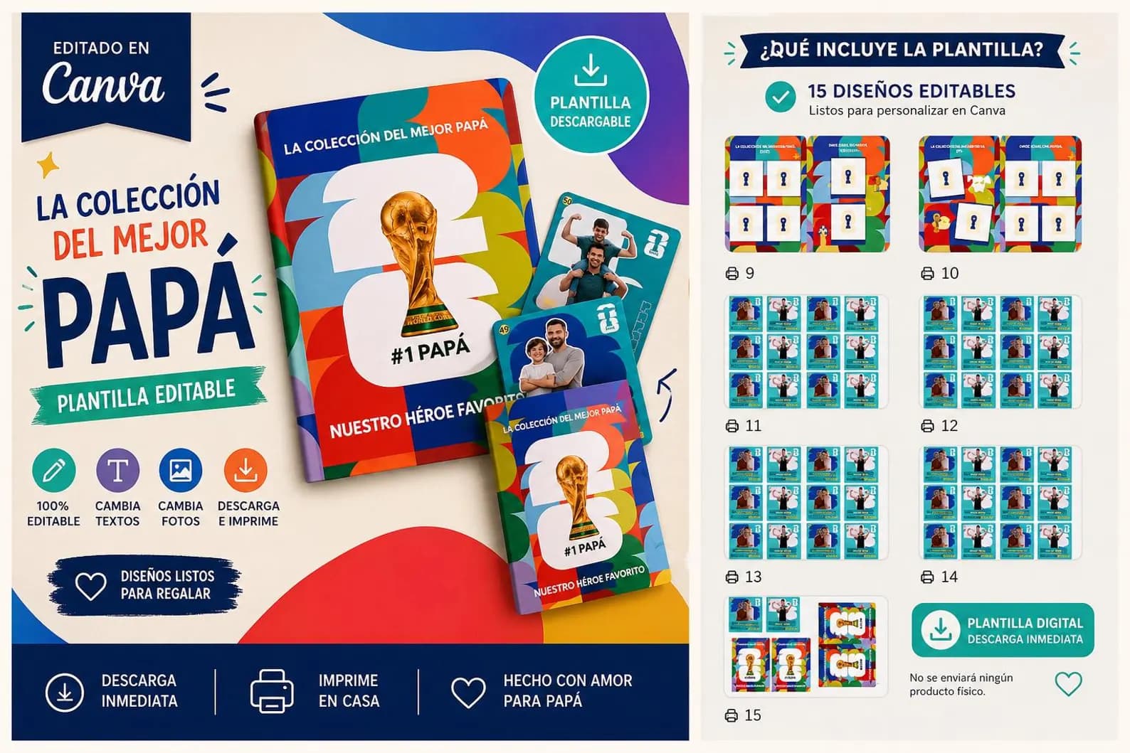 Álbum mundial 2026 DÍA DEL PADRE