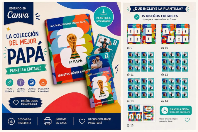 Álbum mundial 2026 DÍA DEL PADRE